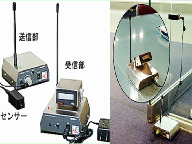 埼玉県戸田市の中島電機製作所が開発した簡易型通過人数デジタルカウンター